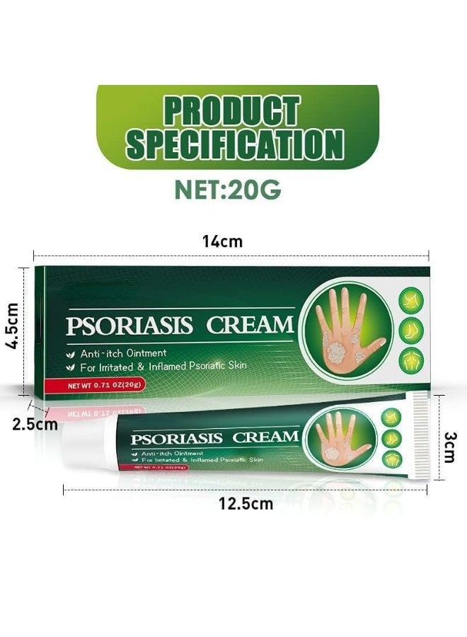 سوميفون 1 قطعة كريم مضاد للبكتيريا للصدفاف والإكزيما كريم مضاد للفطريات ، يساعد الإكزيما ، كريم مضاد للحكة الدودة الحلقية مع مكونات عشبية أكثر لطفا وأمان بسرعة يخفف من الحكة للوجه والجسم - Image 5