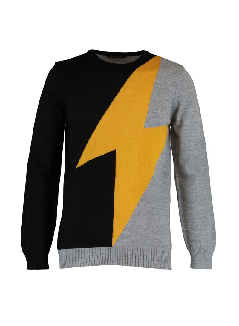 trendyol Color Block Knitted Sweater