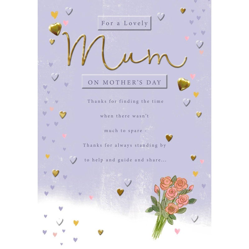Hallmark For A Lovely Mum Mother’s Day Greeting Card - Image 1