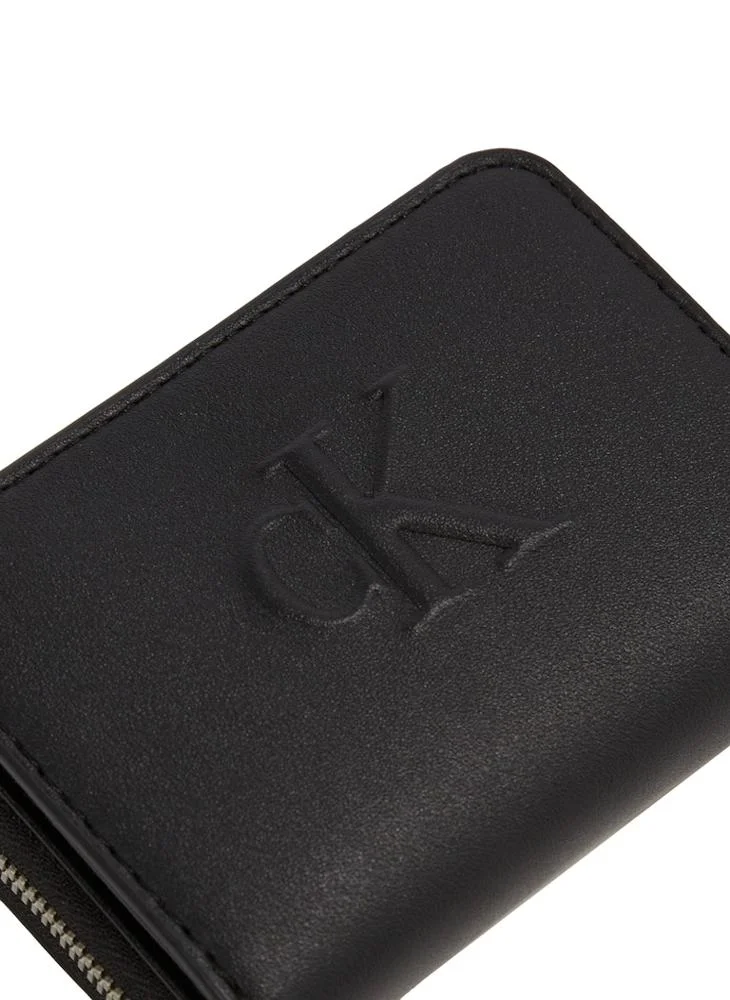 Calvin Klein Jeans Logo Zip Around Wallet