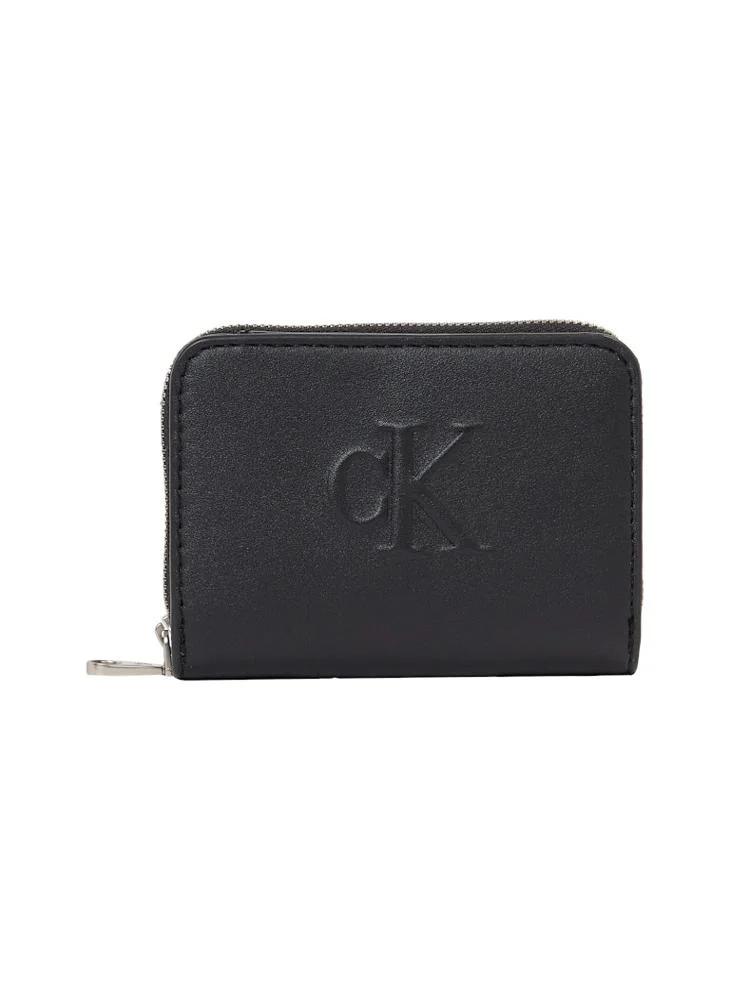 Calvin Klein Jeans Logo Zip Around Wallet