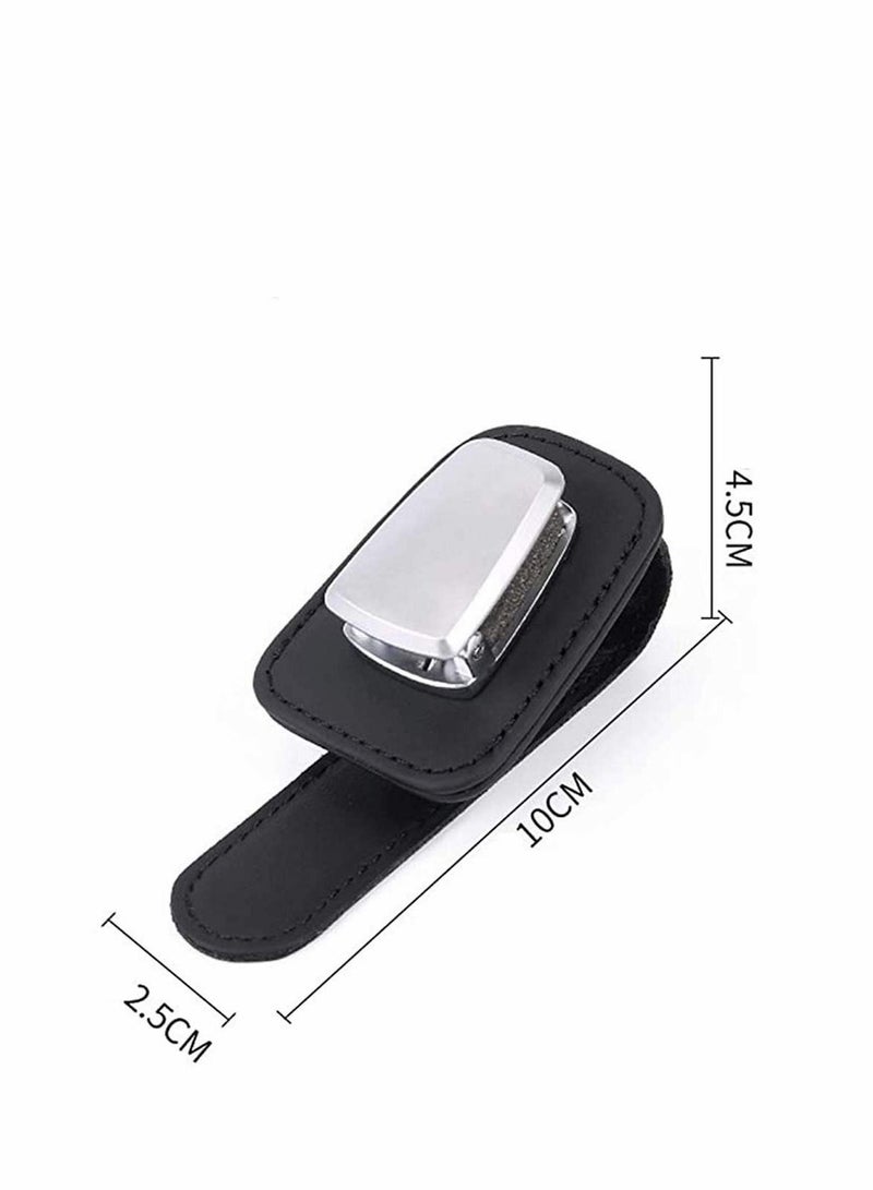 Excefore 1 Pcs Car Glasses Holder Sunglasses Clip Sun Visor Clip Car Ticket Card Clip Holder Auto Vehicle Accessories - Image 2