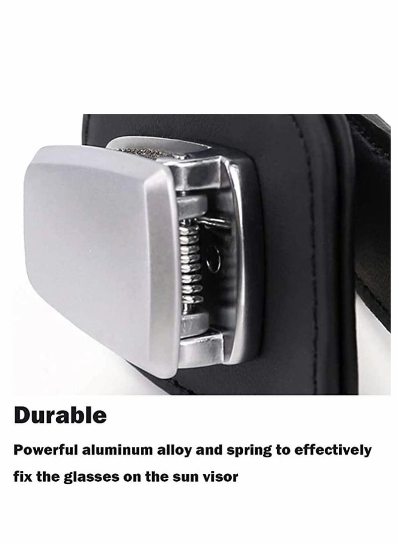 Excefore 1 Pcs Car Glasses Holder Sunglasses Clip Sun Visor Clip Car Ticket Card Clip Holder Auto Vehicle Accessories - Image 4