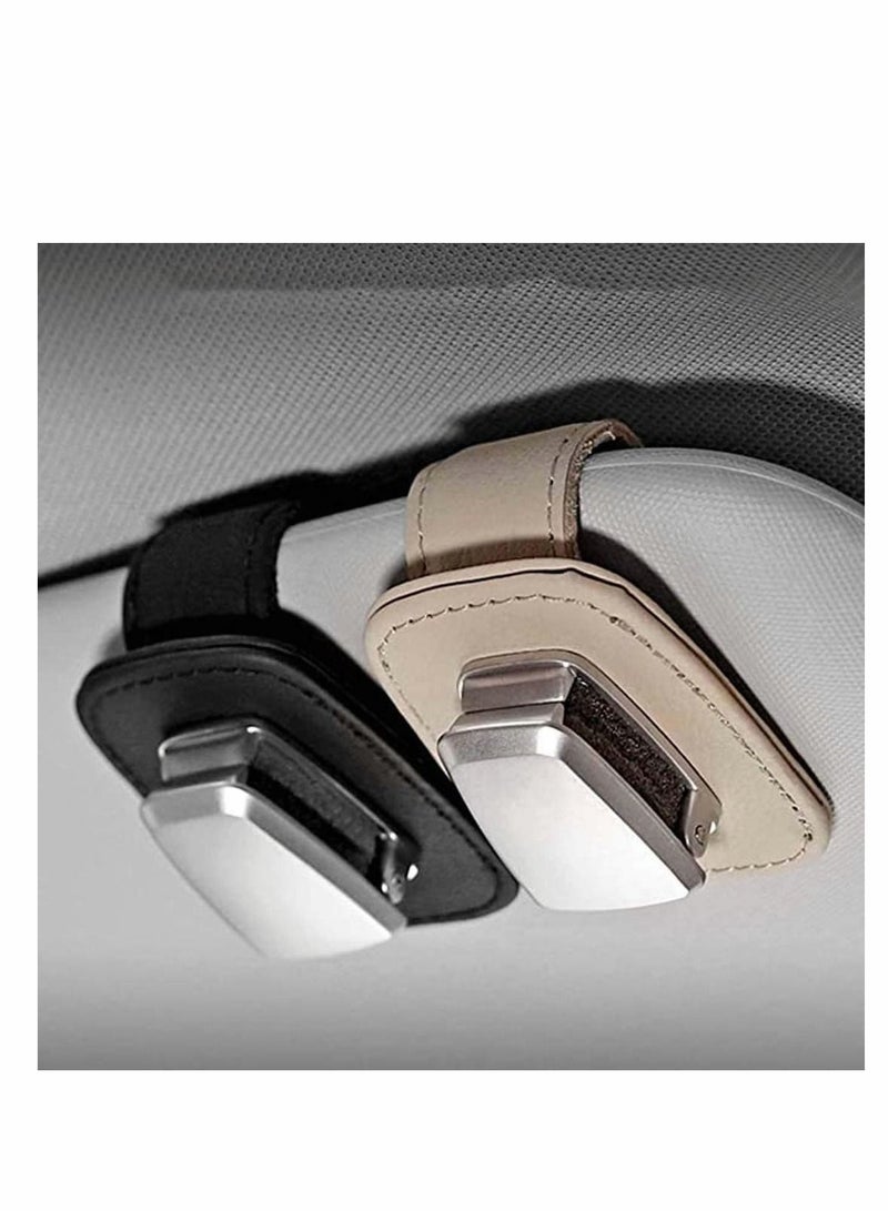 Excefore 1 Pcs Car Glasses Holder Sunglasses Clip Sun Visor Clip Car Ticket Card Clip Holder Auto Vehicle Accessories - Image 3