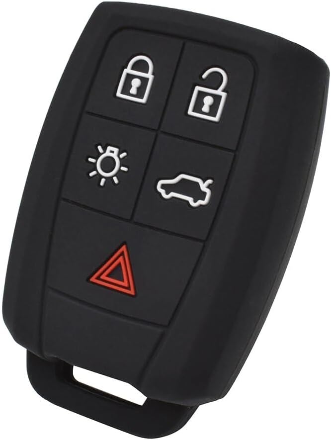 QASULER Silicone Key Fob Cover for Volvo - Image 3