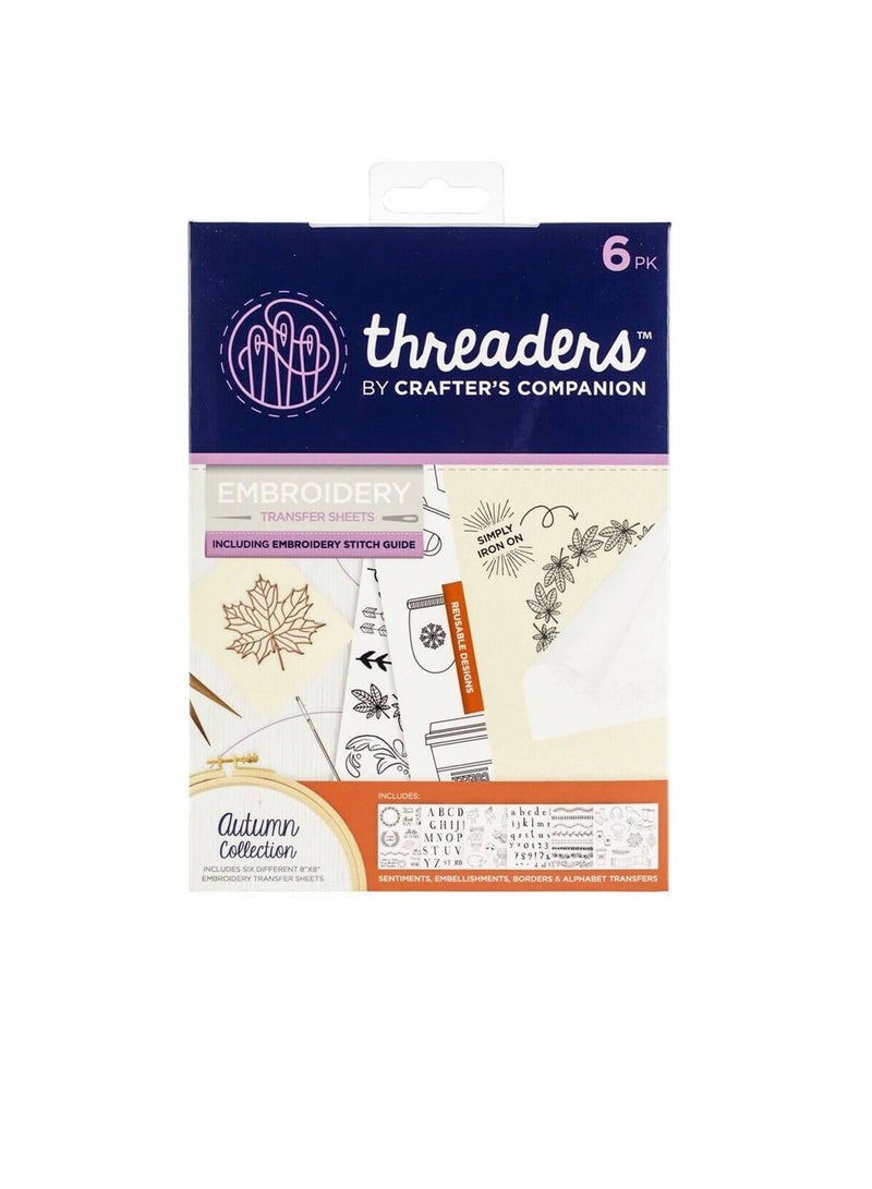 Crafter's Companion Embroidery Transfer Sheets - Image 2
