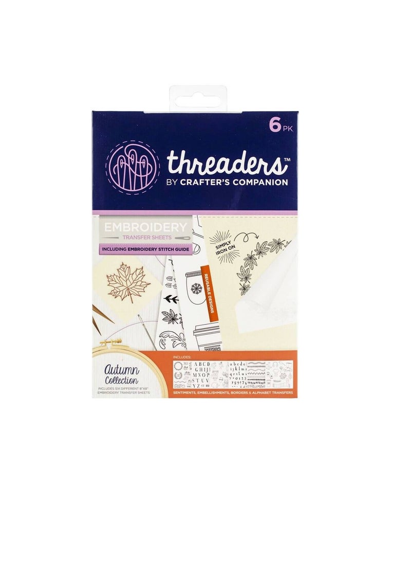 Crafter's Companion Embroidery Transfer Sheets - Image 3