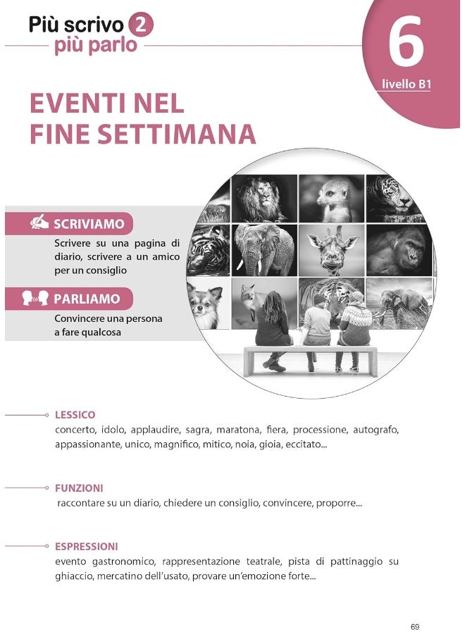 Più scrivo più parlo 2 (B1-B2): Materiale per la produzione scritta e orale in italiano - Image 4