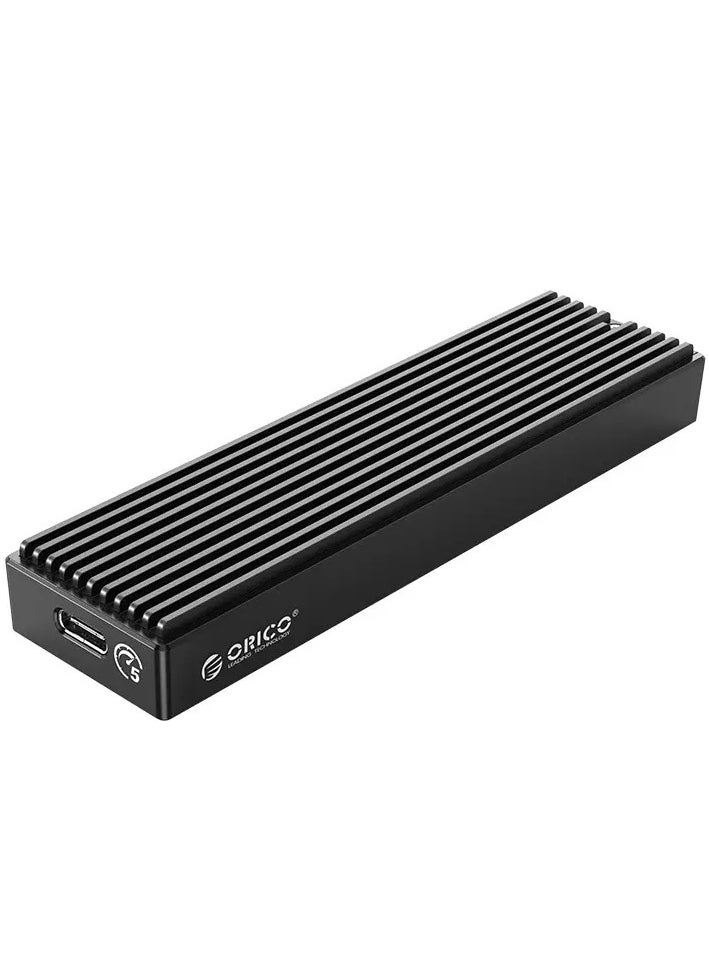 Orico - M.2 SATA B+M/B Key SSD Enclosure USB 3.1 Type C 5Gbps External Solid State Enclosure Adapter for 2280/2260/2242/2230 M.2 NGFF SSD 4TB Max, NOT Supoort PCIe NVMe/AHCI M.2 SSD-M2PF-C3 - Image 1