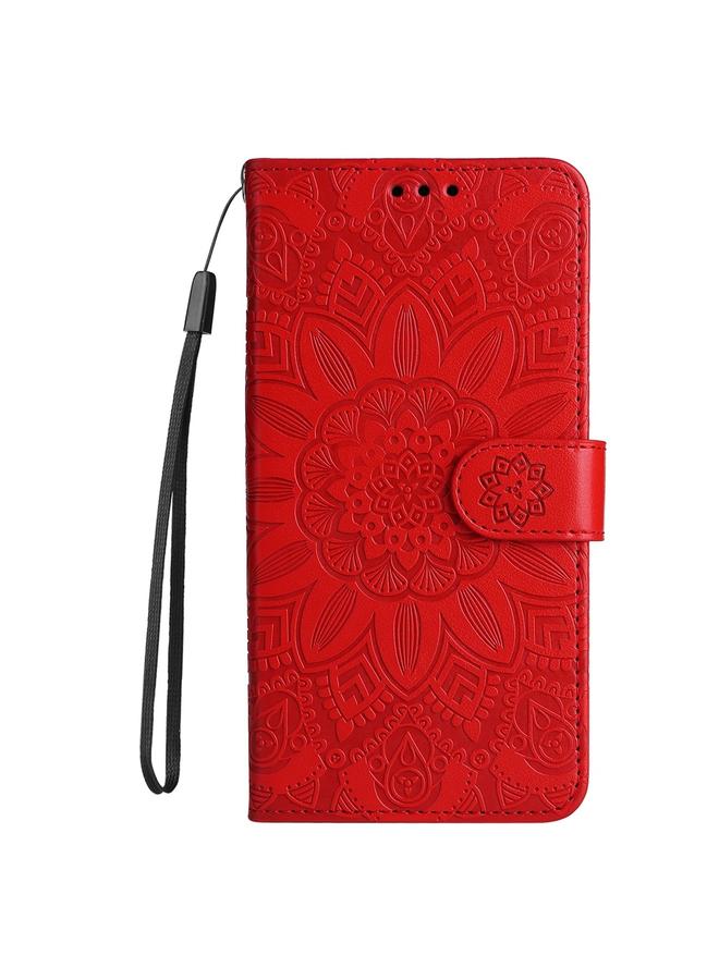 S-TOP Case For Realme C63 / C61 / Note 60 Embossed Sunflower Leather Phone Case - Image 2
