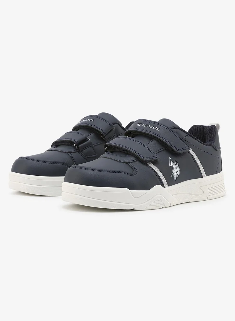 U.S. Polo Assn. Navy U.S. Polo Assn. Kena Boy's Comfortable Stylish Casual Everyday Low Top Sneaker - Navy for Kids | Best Price UAE