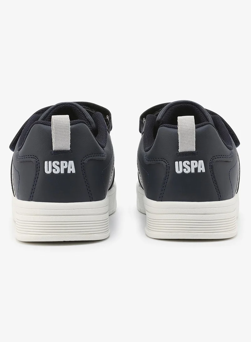 U.S. Polo Assn. Navy U.S. Polo Assn. Kena Boy's Comfortable Stylish Casual Everyday Low Top Sneaker - Navy for Kids | Best Price UAE