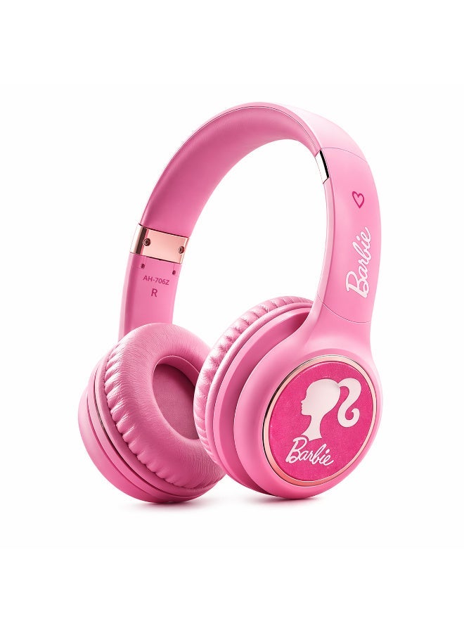 Barbie Wireless Headphones AH-706Z Pink - Image 1