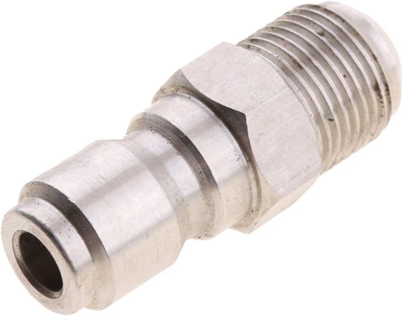 klarako 3/8inch Quick Connector to 15mm Male Adapter for Pressure Washer Connect, Made of Stainless Steel Material - Image 2