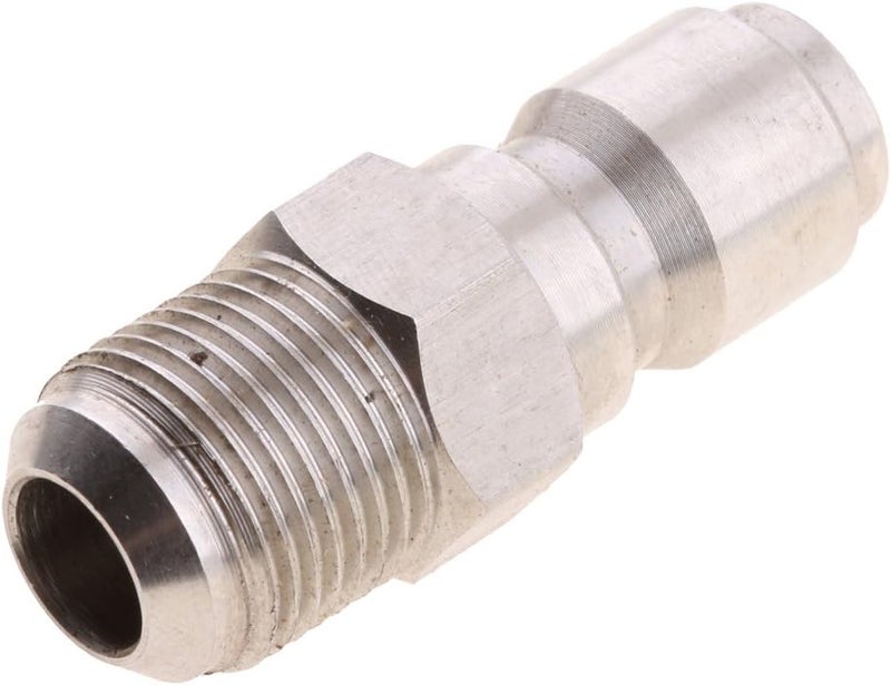 klarako 3/8inch Quick Connector to 15mm Male Adapter for Pressure Washer Connect, Made of Stainless Steel Material - Image 1