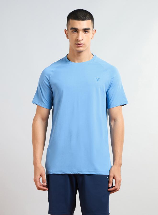 Technosport Solid Short Sleeves Regular Fit T-Shirt - Image 1
