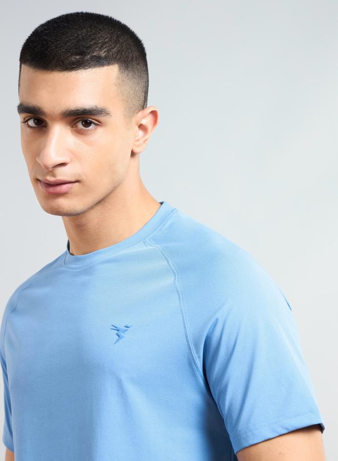 Technosport Solid Short Sleeves Regular Fit T-Shirt - Image 3
