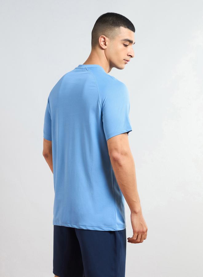 Technosport Solid Short Sleeves Regular Fit T-Shirt - Image 4