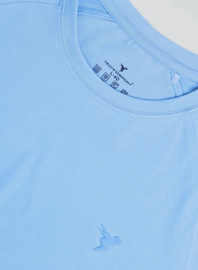 Technosport Solid Short Sleeves Regular Fit T-Shirt - Image 5