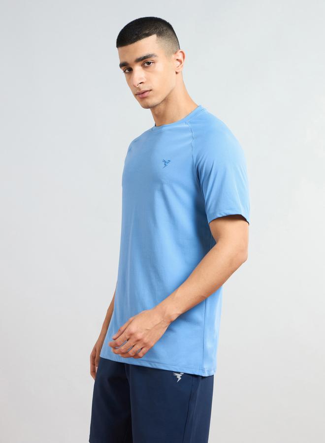 Technosport Solid Short Sleeves Regular Fit T-Shirt - Image 2