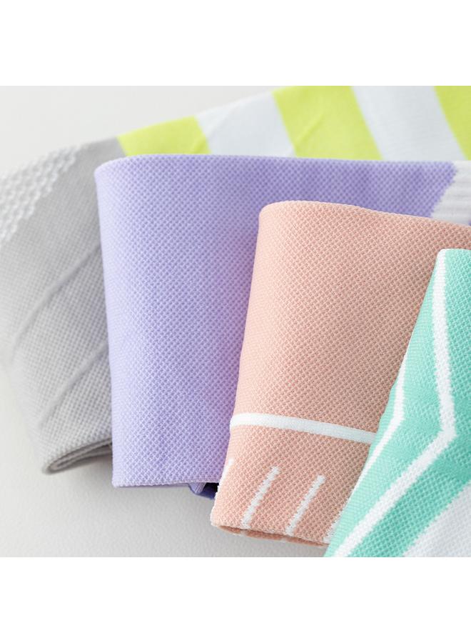 كوينج 压力袜女运动专业健身瑜伽压缩袜春夏季跑步骑行袜女士长筒小腿袜 - Image 4