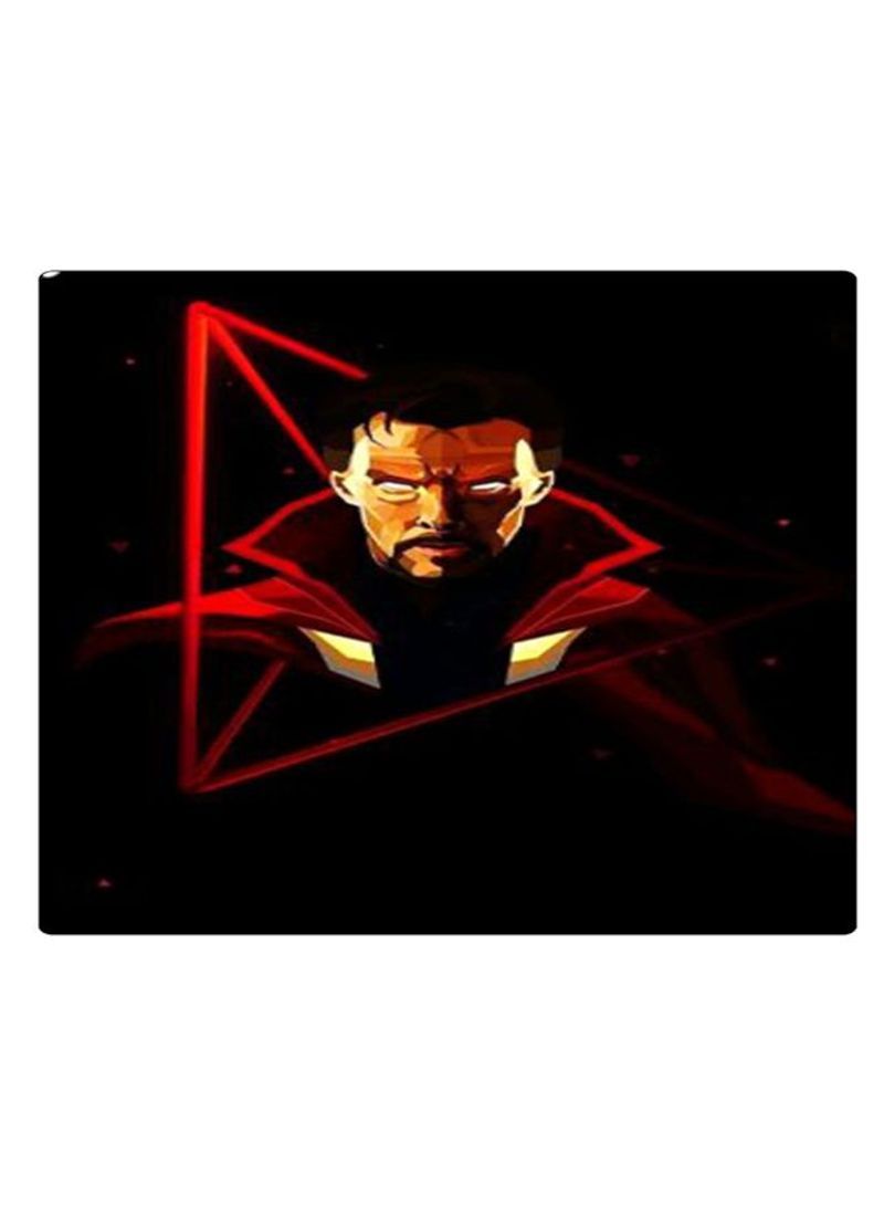 RKN Printed Anti-Slip Gaming Mouse Pad Black/Red/Brown