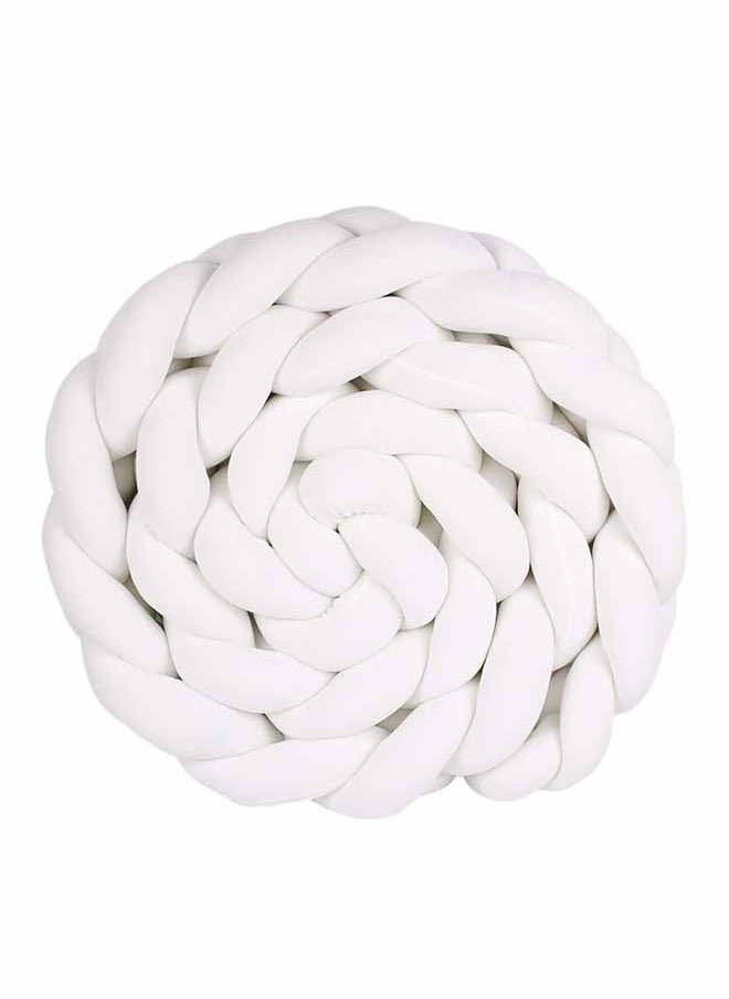Y&D Twist Weaving 3 Strands Of Woven Strips Knotted Baby Anti-Collision Bed Surround  - Image 1