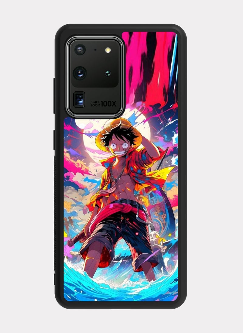 PXLAAT Samsung Galaxy S20 Ultra case cover One Piece Luffy - Image 1