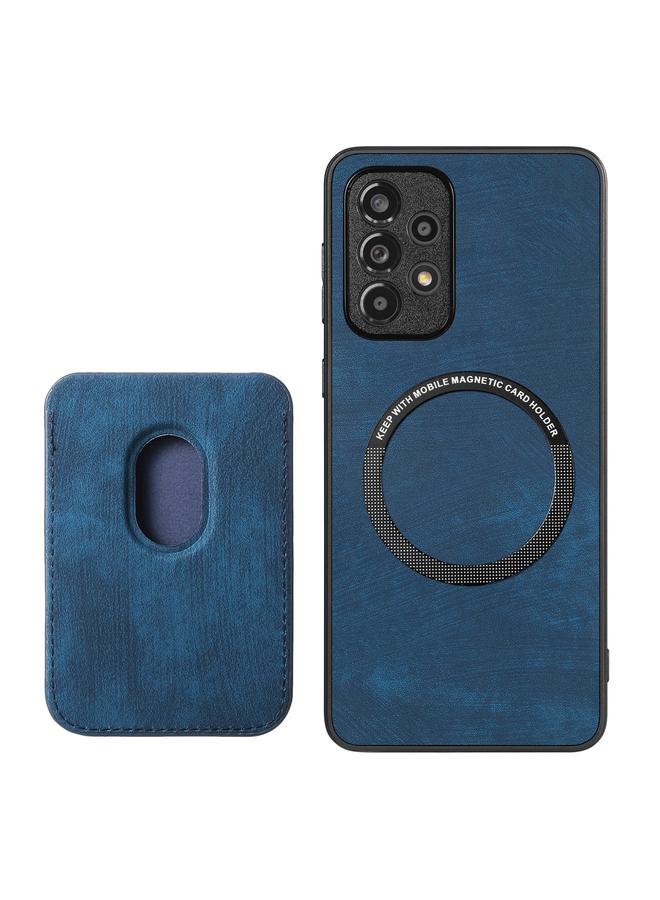 اس-توب جراب هاتف مغناطيسي لهاتف Samsung Galaxy A33 5G مع حقيبة بطاقات جلدية كلاسيكية - Image 3