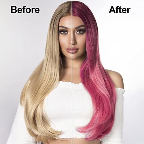 Agthyuve Wine Red Hair Dye 16.9 Fl Oz, Argan Oil Hair Shampoo, 3 in 1 Hair Dye Shampoo, Easy To Use, Semi-Permanent Hair Color Shampoo (Wine Red) - Image 3