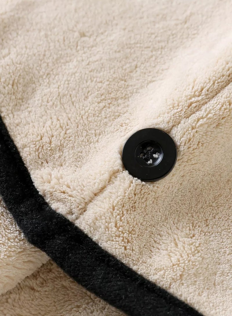 1pc Plain Hair Drying Cap - Image 5