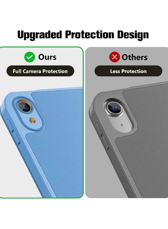 زومي حافظة ProCase لجهاز iPad (A16) الجيل الحادي عشر 11 بوصة 2025 / الجيل العاشر 10.9 بوصة 2022 مع حامل قلم، حماية كاملة للكاميرا، حافظة نحيفة بظهر ناعم من TPU - أزرق - Image 2