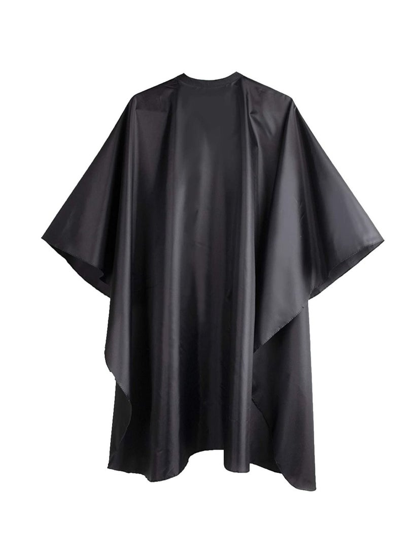 Y&D Barber Cape Large Size with Adjustable waterproof Hair Cutting for Men, Women, and Kids, Perfect Hairstylists, Professional Styling Home Use Black  - Image 1