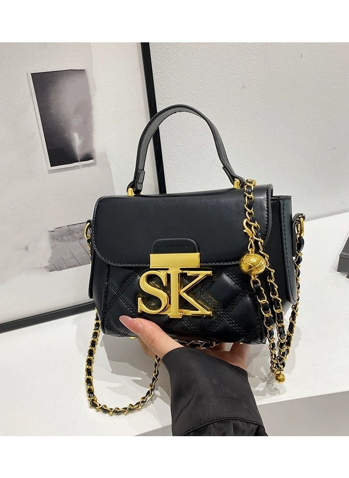 SK New Fashionable And Minimalist Hand-held Single-shoulder And Crossbody Bag 