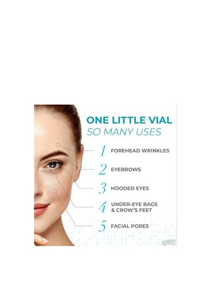 Instantly Ageless - Instantly Ageless - Instant Face Lift Cream - Skin Care for Anti Aging face cream - Wrinkle Tightener - Instant Under Eye Bags Remover - Facelift in a Box of 25 Vials - Image 1