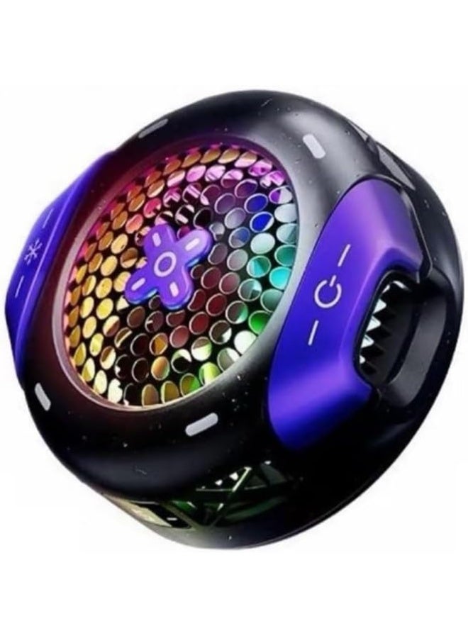 Lisen Magnetic Gaming Mobile Phone Cooler, Magnetic Ice Cooling Fan for Smartphones, Perfect for PUBG Fingers and Extended Gaming Sessions with charge for ios - Image 1