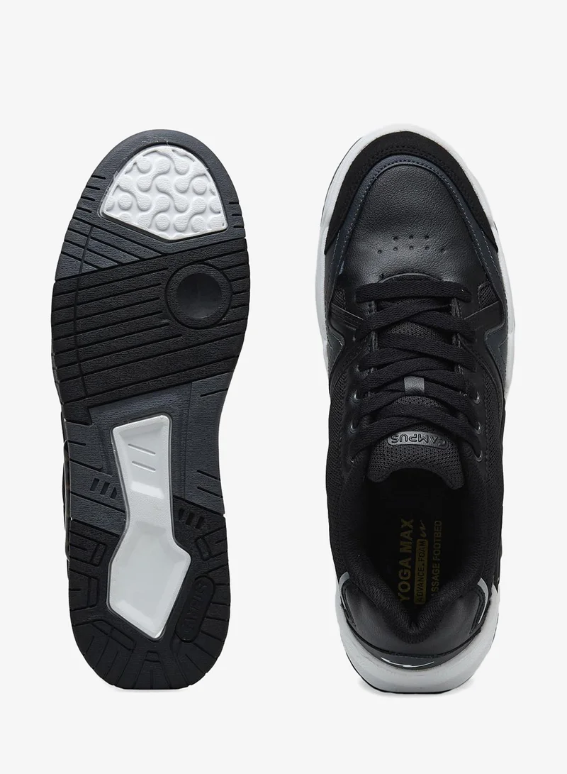 CAMPUS Blk Men's Low-Top Sneakers - Lightweight, Minimalist Designed for Style for Men | Best Price UAE