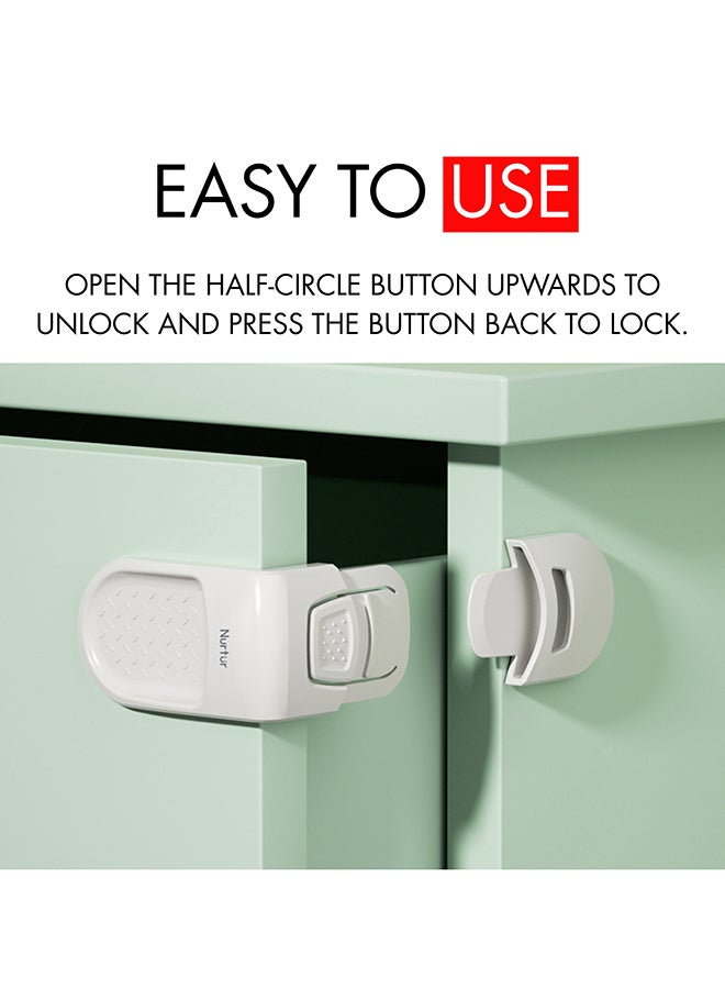 Nurtur نورتور سيفتي - قفل درج - عبوة من 1 - Image 5