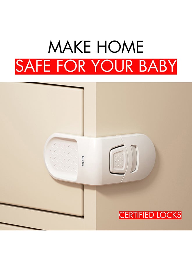 Nurtur نورتور سيفتي - قفل درج - عبوة من 1 - Image 3