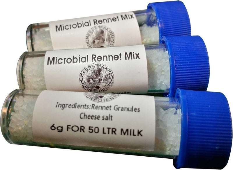 Microbial Rennet Mix & Cheese Salt Tubes - Image 1