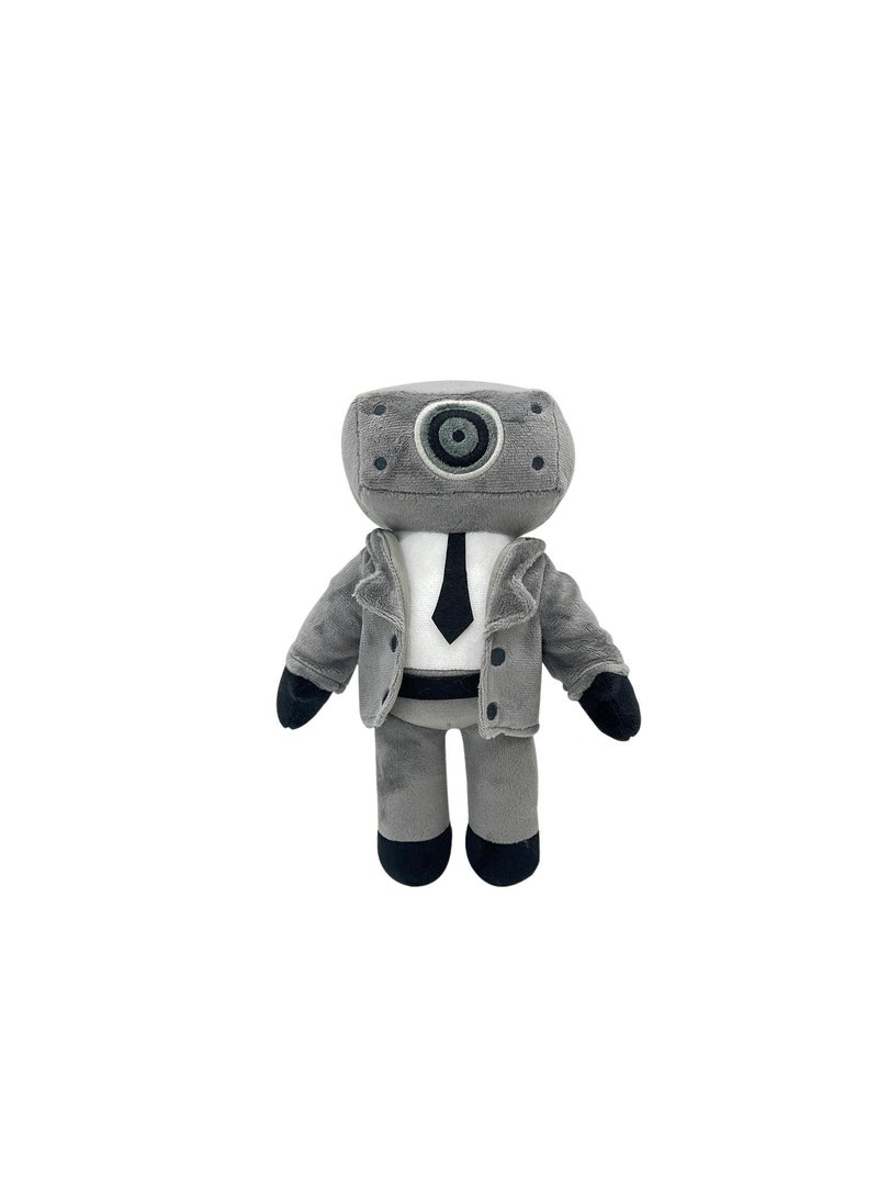 Stuffed Plush Toy Funny Series Figure Dolls For Kids Gifts Grey-A 25CM