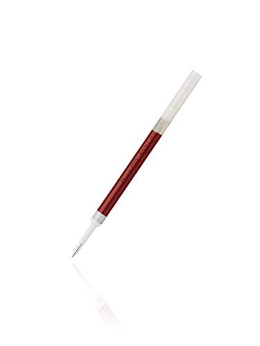 Pentel Refill Ink, For ENER-GEL & Lancelot Gel Pen, 0.7mm Metal Tip, Medium, Red Ink, Pack of 2 (LR7BP2B) - Image 2