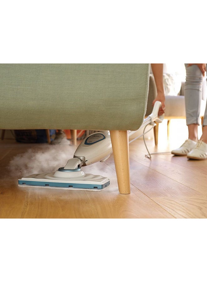 BLACK+DECKER EPP Steam Mop 1300W FSM1605 White/Green - Image 3