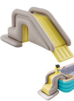 VUCATIN Pool Slide Inflatable Swimming Water Slide Summer Swimming Pool Supplies Universal Trampoline Ladder Backyard Slide  - Image 1