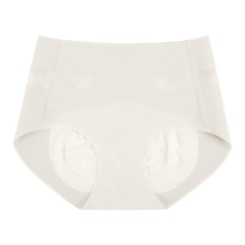 Ultra-Thin Lycra Cool Ice Silk Seamless Push-Up Bra Ivory (panties)