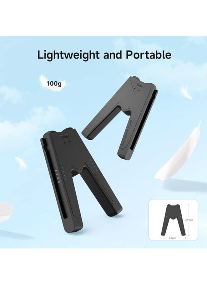 The Switch Joy-Con Charging Grip is compatible with Nintendo Switch and OLED models, play while charging, and the Portable V-shaped Switch Joy-Con Controller Charger with indicator light