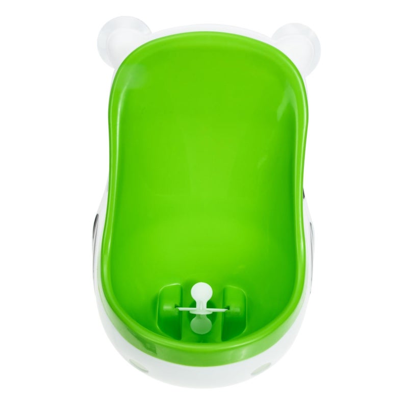 Wall Mounted Baby Boy Urinal Trainer with Fun Aiming Targets Easy to Clean Plastic Potty for Toilet Training - Image 2