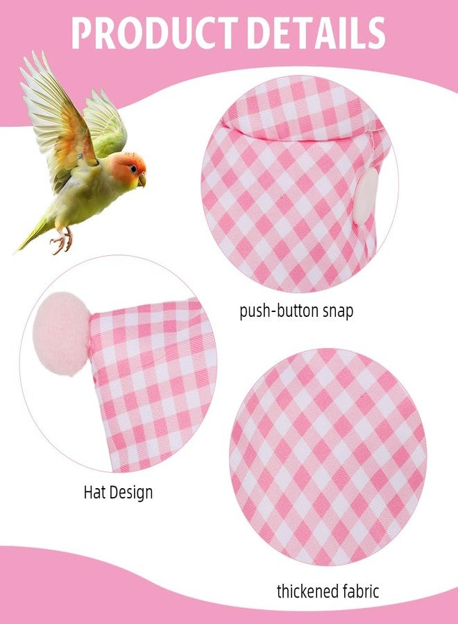 Qpets® Bird Clothes, Parrot Sweater with Hat & Snap Button Closure, Plush Parrot Cloak for Cold & Feather Plucking Cute Bird Clothing for Photoshoot & Gifting - Image 3