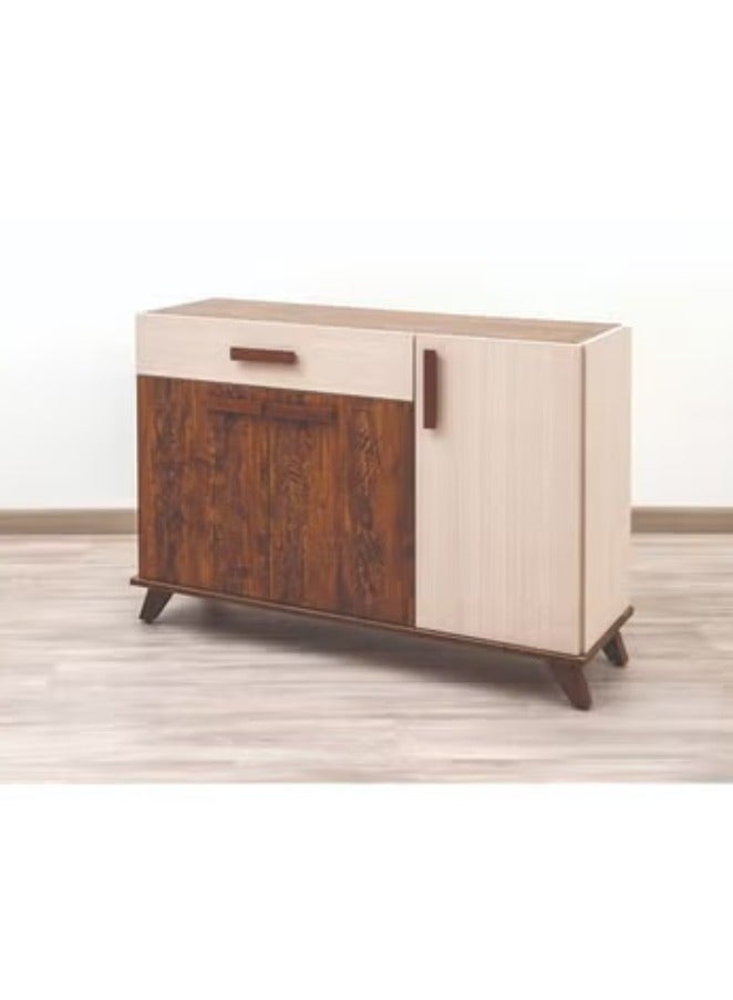 سمارت فرنتشر خزانة أحذية MDF متعددة الألوان 120Lw80H. - Image 2