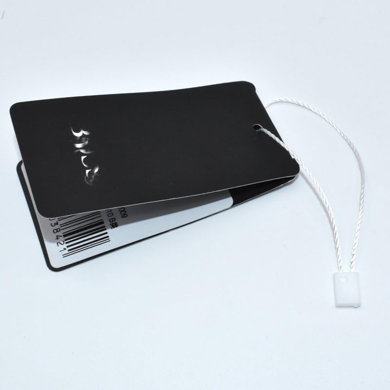 Renashed Hang Tag String 7" 1000Pcs Nylon Snap Lock Pin Loop Fastener Hook Ties Easy and Fast to Attach - Image 3